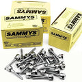 Everflow Sammys 8007957-75 GST 10 3/8 Inch Screw Vertical Threaded Rod Anchor Designed for Wood, Easy Use, No Pre-Drilling Required, Steel with Zinc Finish, 1/4 x 1 Inch Screw Length - (Pack of 75)