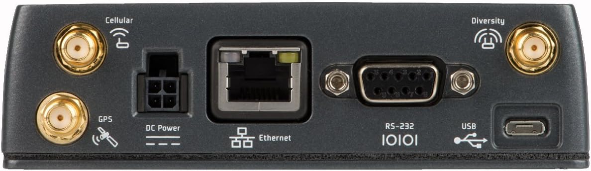 Sierra Wireless AirLink RV50X Rugged Industrial LTE CAT6 Router - DC Cable - NA and EMEA - 1103052