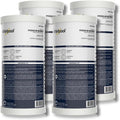 Whirlpool Whole House Large Capacity Sediment Filter WHKF-GD25BB, Full Case of 4 Filters, NSF Certified 25-Micron Filtration, Replacement Cartridge Fits Most Home 10' x 4.5' Standard Filter Housings