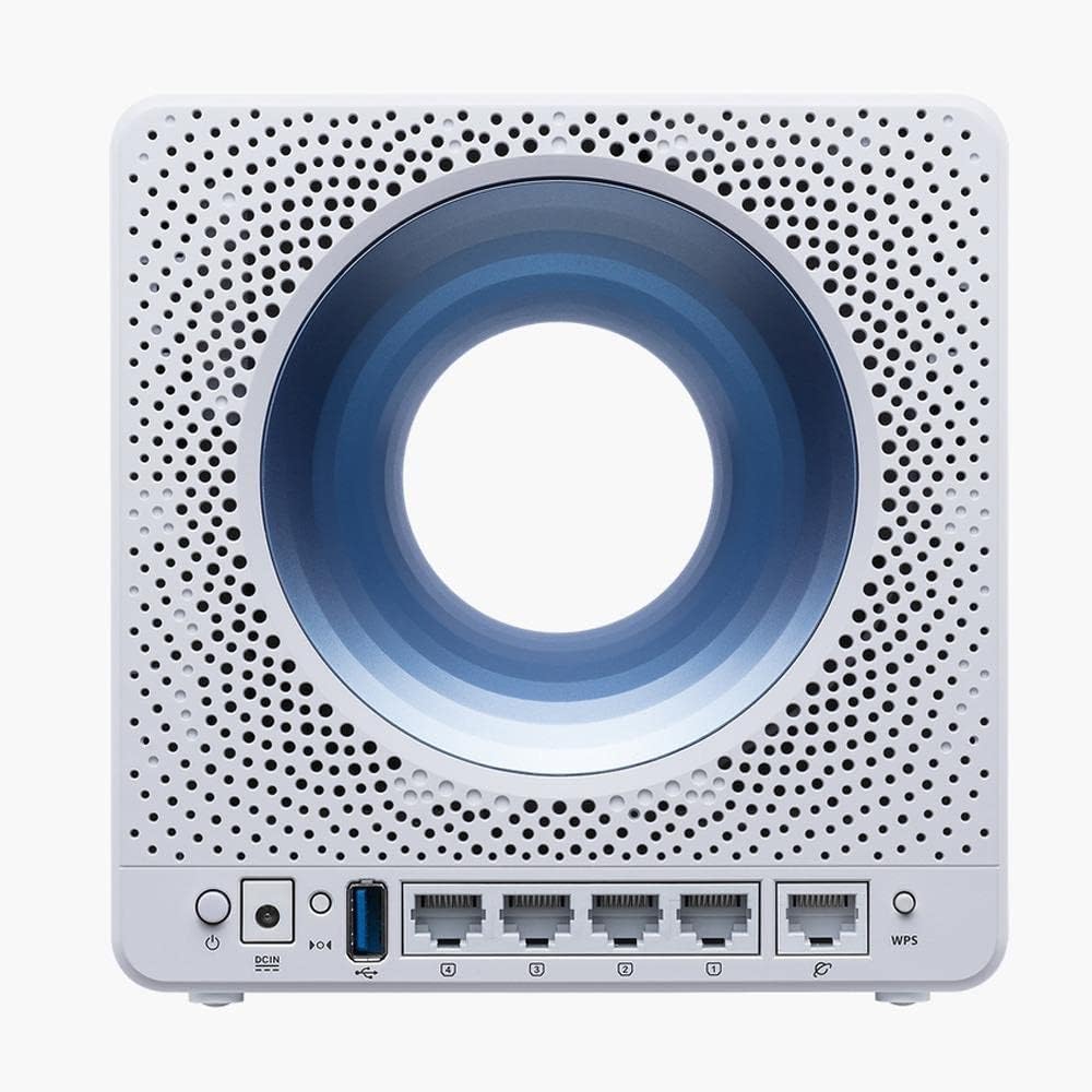 ASUS AC2600 WiFi Router (Blue Cave) - Dual Band Gigabit Wireless Router, Featuring Intel WiFi Technology, Works with Alexa, AiMesh Compatible, Included Lifetime Internet Security, White