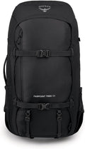 Osprey Farpoint Trek 55L Men's Travel Backpack, Black