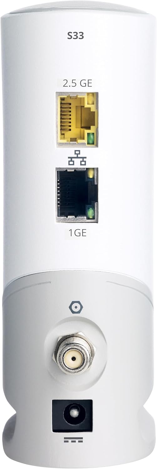 ARRIS SURFboard S33 DOCSIS 3.1 Multi‑Gig Cable Modem | 2.5Gbps + 1Gbps Ethernet Ports | Works with Xfinity, Cox, Spectrum | For Cable Internet Plans up to 2.5Gbps | Modem Only, Router Required