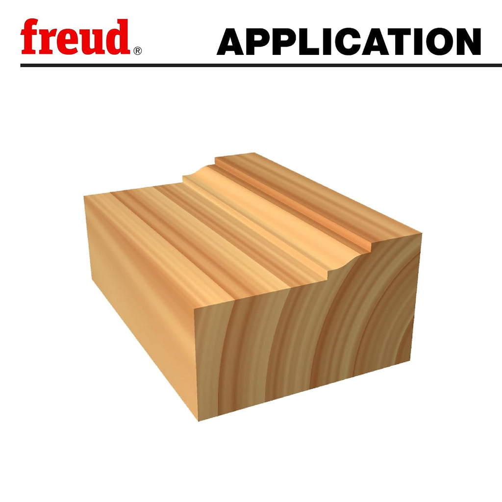 Freud 99-460: 3-1/2' (Dia.) Brick Molding Bit with 1/2' Shank
