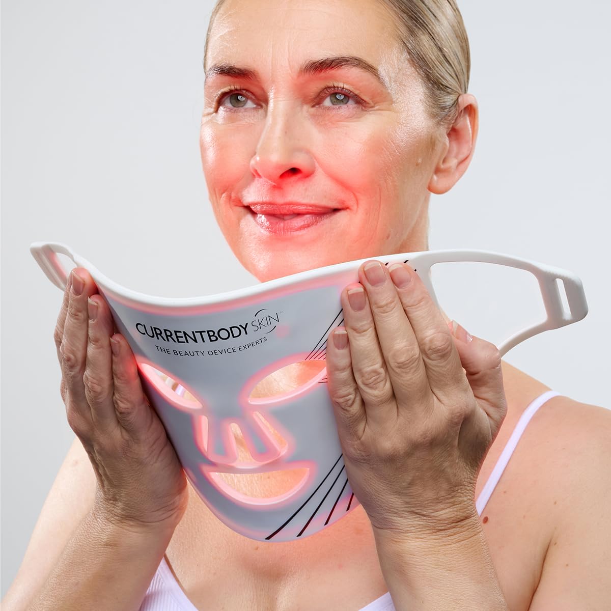 CurrentBody Skin LED Light Therapy Face Mask: Series 1 | Red Light Therapy Treatment Device | Anti-Aging Face Mask for Wrinkle Reduction