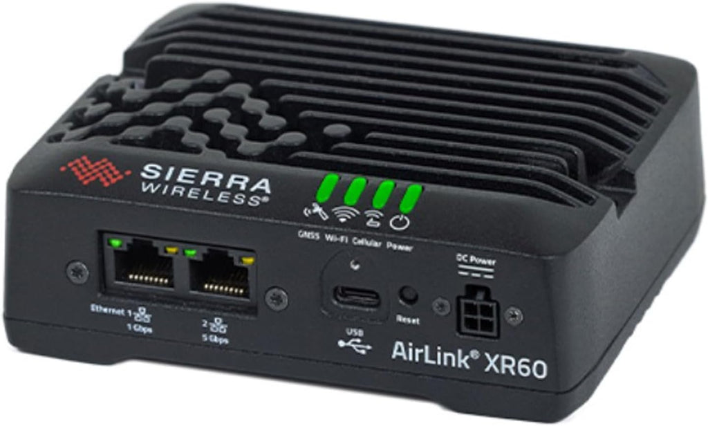 Sierra Wireless AirLink XR60 Wi-Fi 6 IEEE 802.11ax 2 SIM Ethernet Modem/Wireless Router