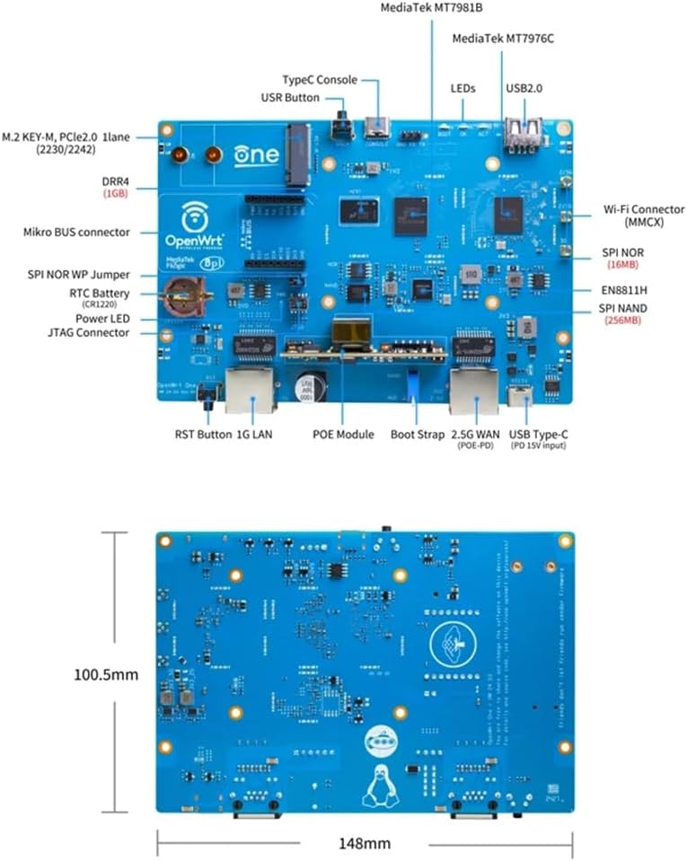 Banana Pi OpenWrtOne Router