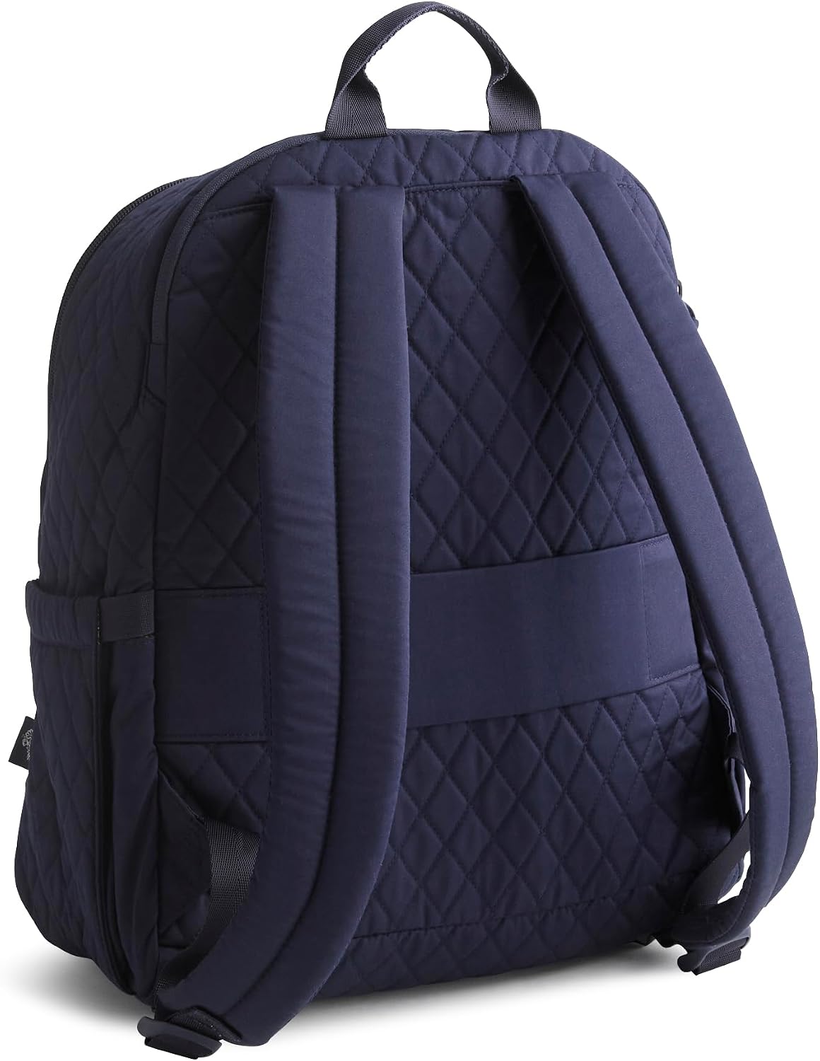Vera Bradley Women's Premium Cotton Bancroft Backpack, Peacoat, One Size