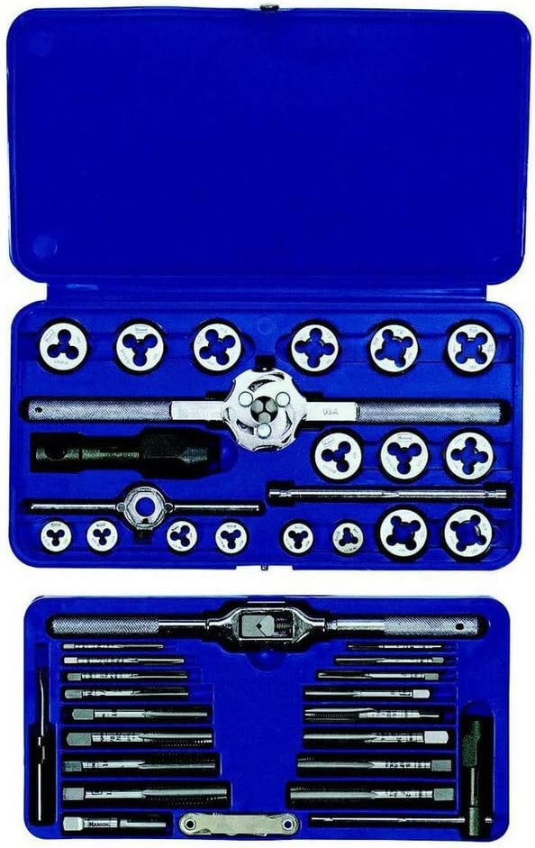 IRWIN Tap And Die Set, Fractional, 41-Piece (24606)