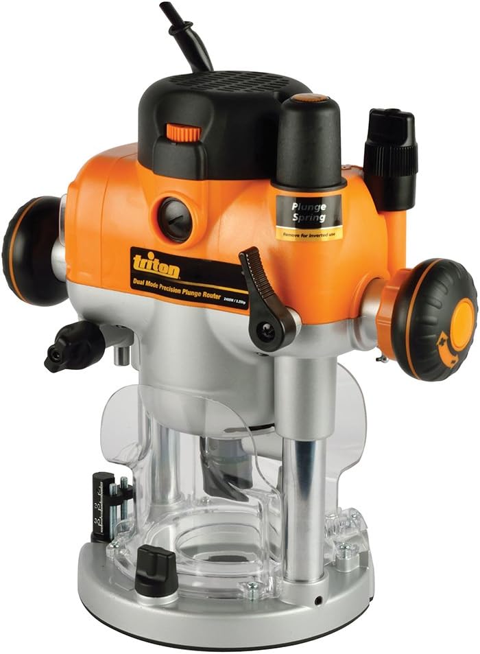 Triton TRA001 3-1/4 HP Dual Mode Precision Plunge Router