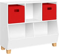 RiverRidge Catch-All Kids Toy Storage Organizer with 3 Cubbies and 2 Storage Bin Compartments