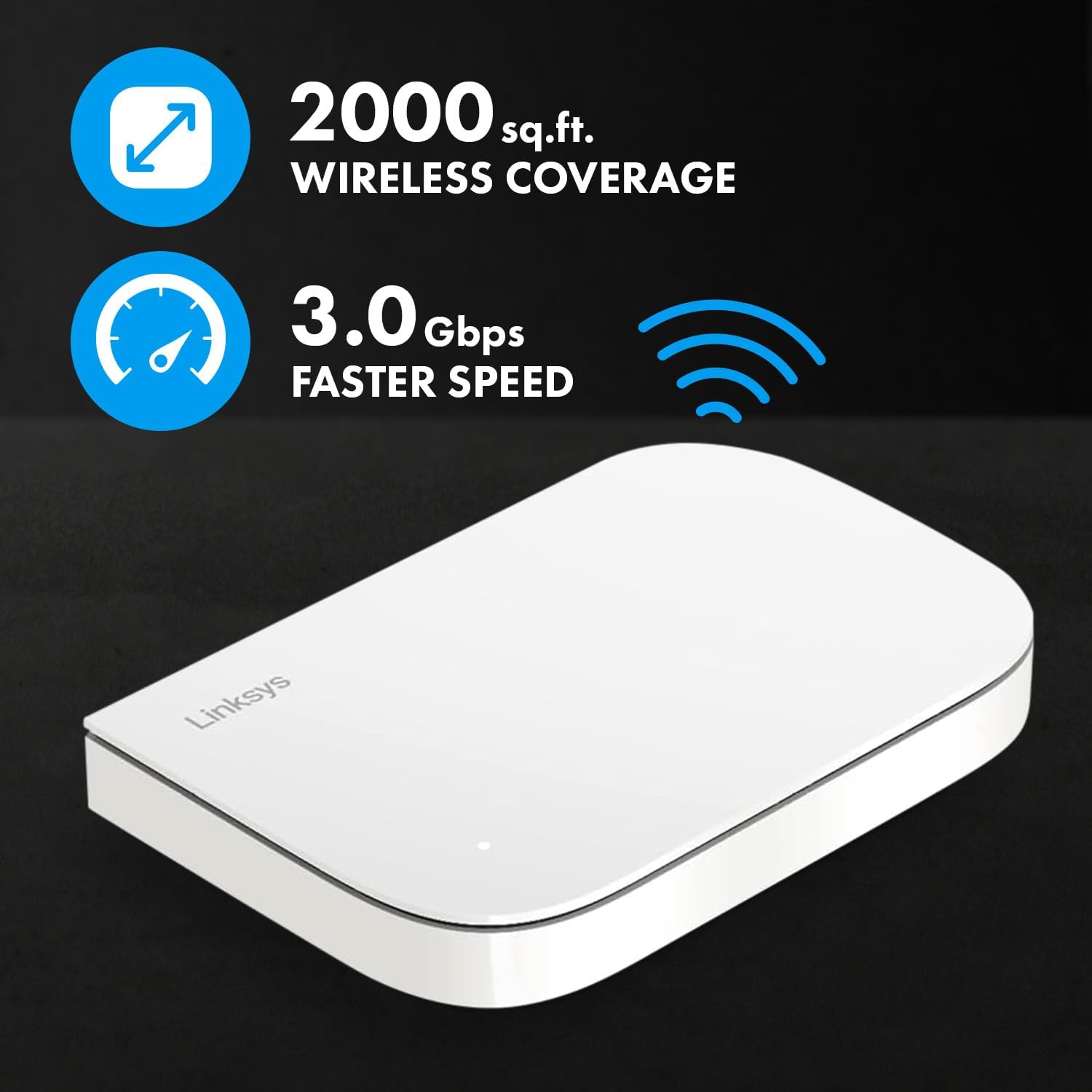 Linksys Router & WiFi Extender Combo,Includes WiFi 6 Router and WiFi Range Extender for Superior Coverage, Ideal for WiFi Extender Signal Booster and Internet Router for Reliable Internet Performance
