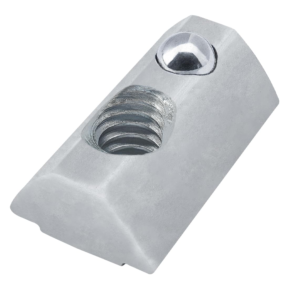 13037, 15 40 Series 1/4-20 Self Aligning Roll in T-Nut with Ball Spring Steel (500 Pack)