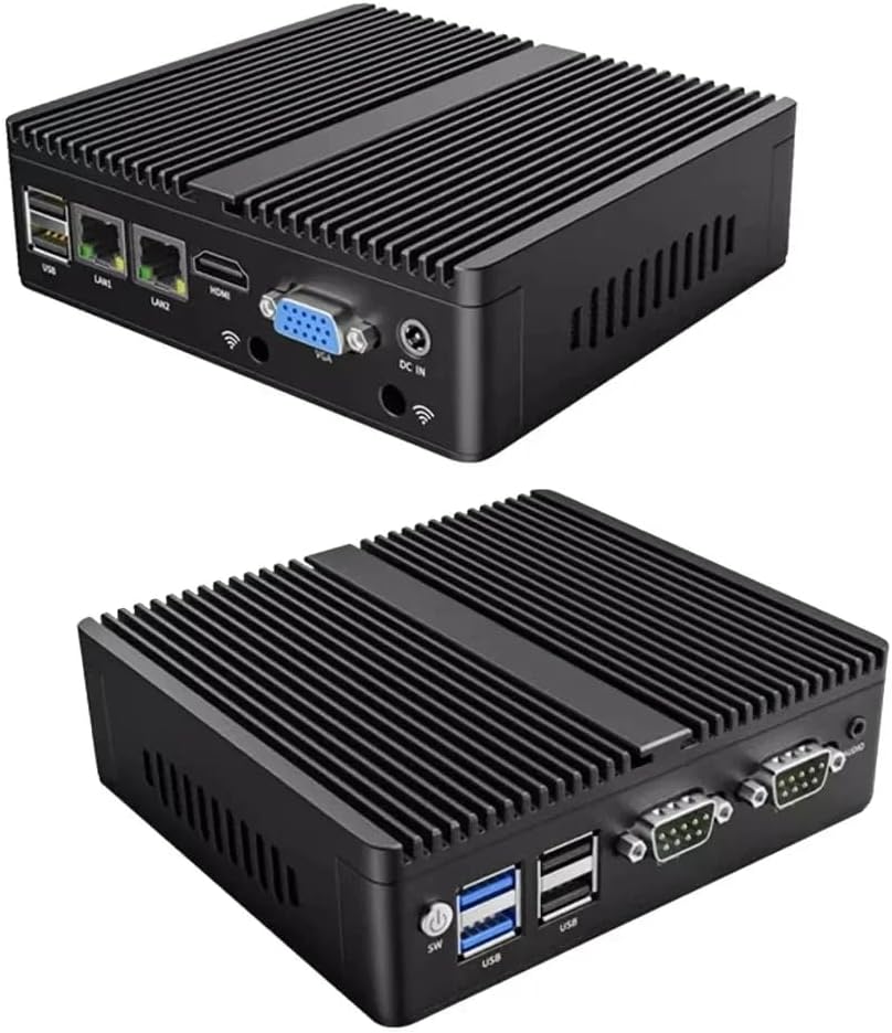 Firewall, Intelligent Soft Routing Micro Appliance/Fanless Mini PC • Celeron N2840, 2 x RJ45(1000M), USB 3.0,HDMI,VGA,NO RAM NO mSATA SSD (8GB RAM 256GB SSD)