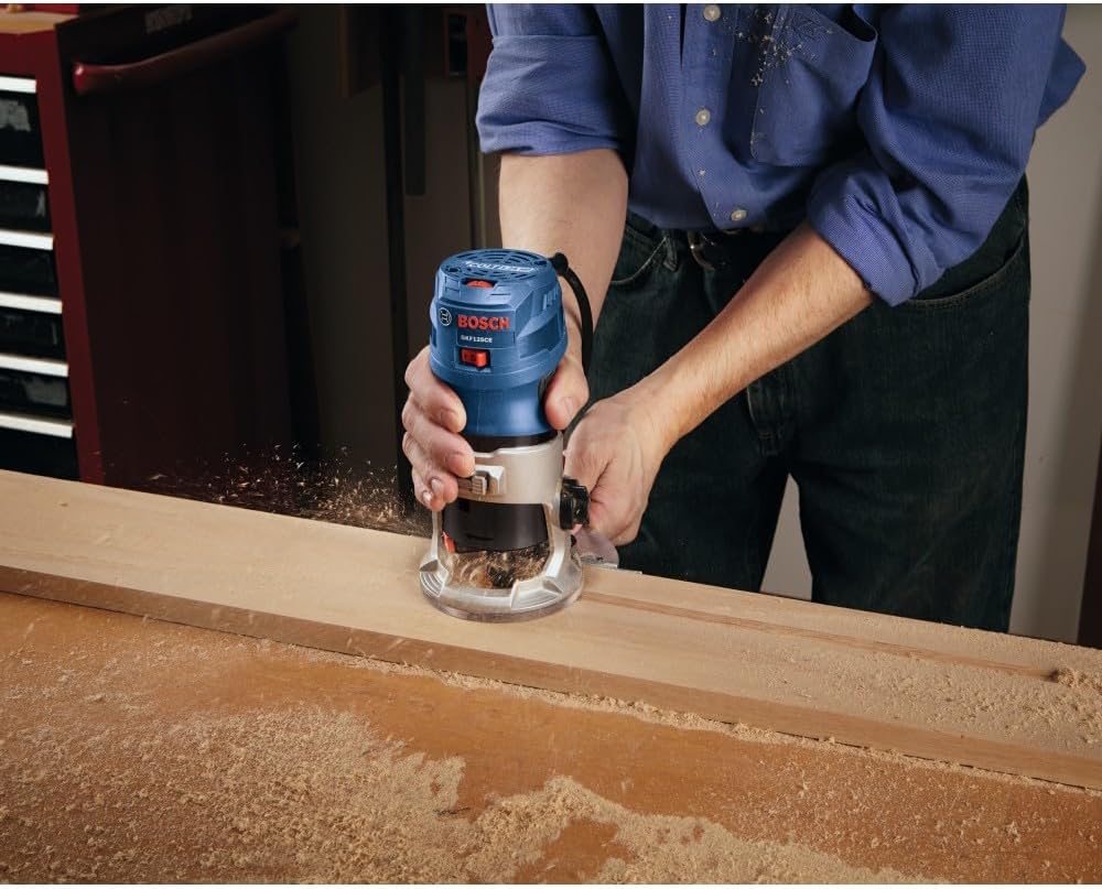 Bosch GKF125CEN Colt 1.25 HP (Max) Variable-Speed Palm Router