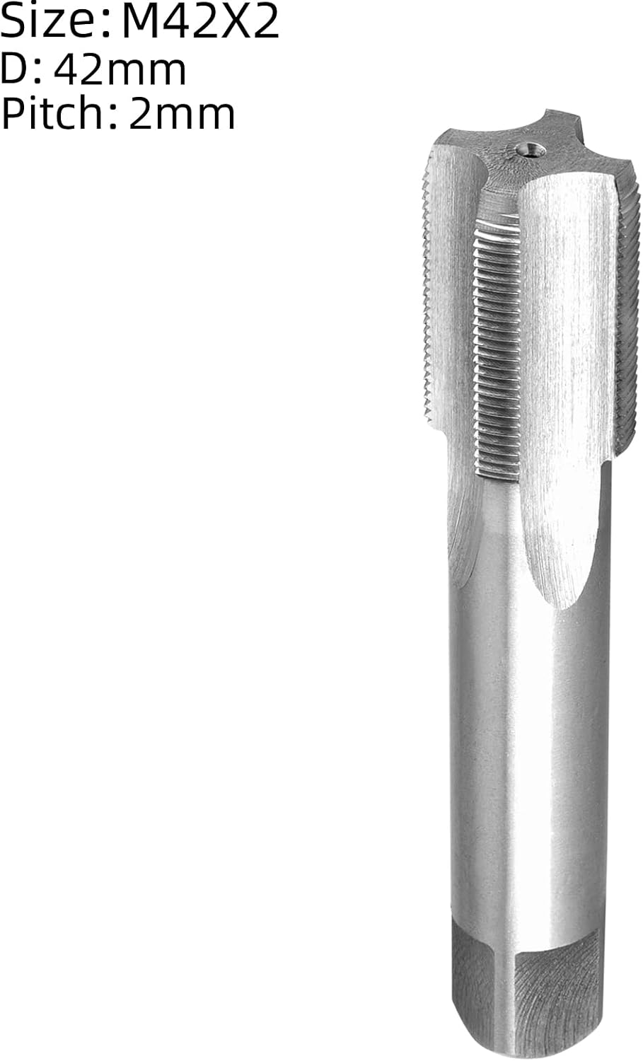 Burkit M42 X 2 Tap and Die Set, M42 x 2.0 Machine Thread Tap and Round Die Right Hand