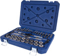 Century Drill & Tool Metric Tap and Die Set, 40 Pc Heat Treated for Durability Hand Cutting Taps & Dies Includes Wrenches, Pitch Gauge & More - 98912