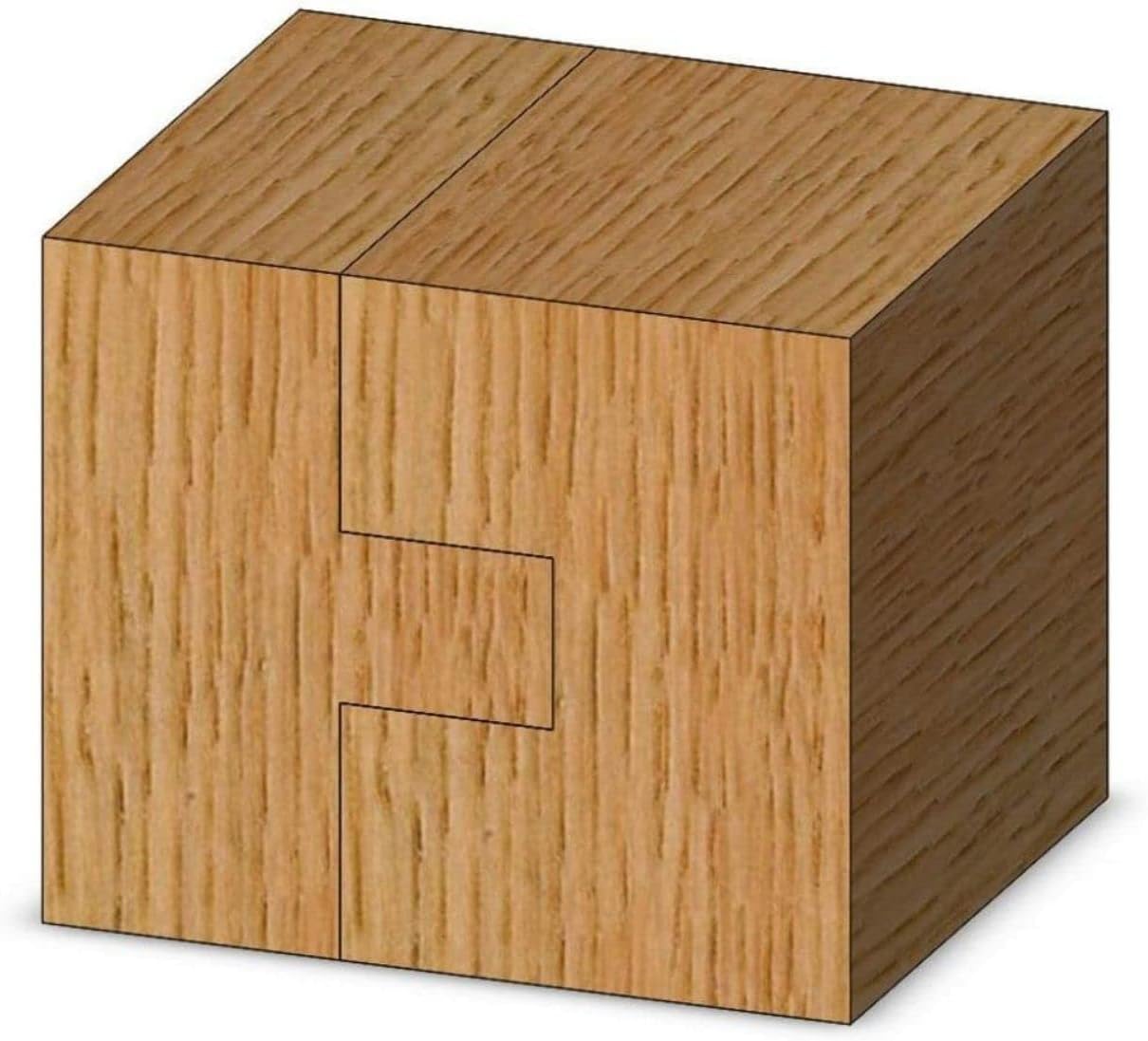 Whiteside Router Bits 3373 Straight Tongue and Groove Set with 1-1/4-Inch Large Diameter and 1/2-Inch to 1-1/4-Inch Cutting Length