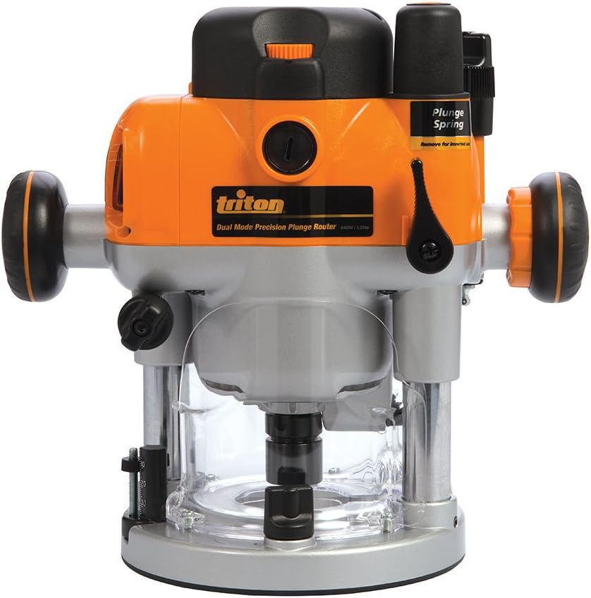 Triton TRA001 3-1/4 HP Dual Mode Precision Plunge Router