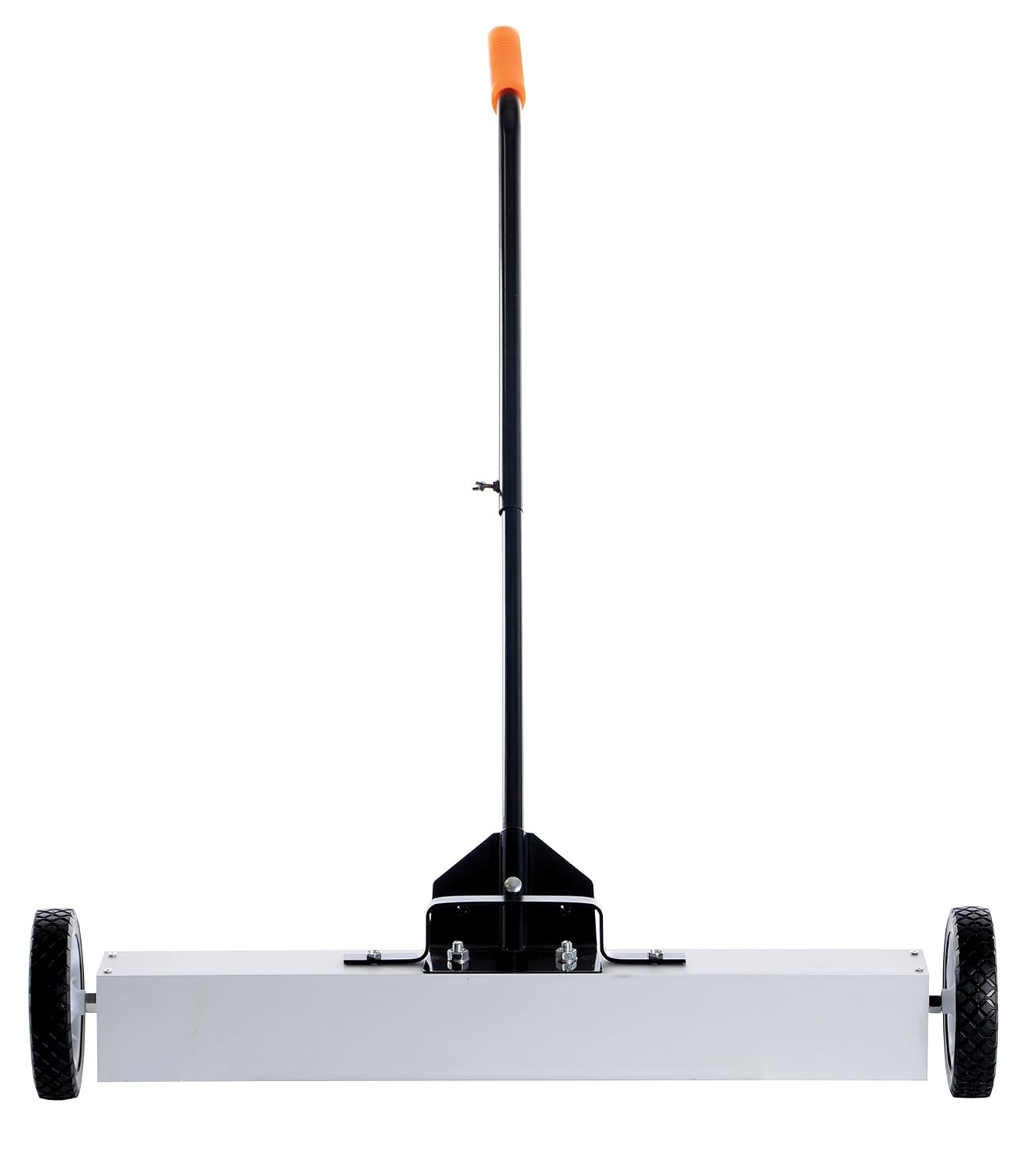 Vestil MFSR-30 Aluminum Magnetic Sweeper Handle Release 32 in. x 34-5/8 in. x 31 in. 30 Lb. Capacity Silver