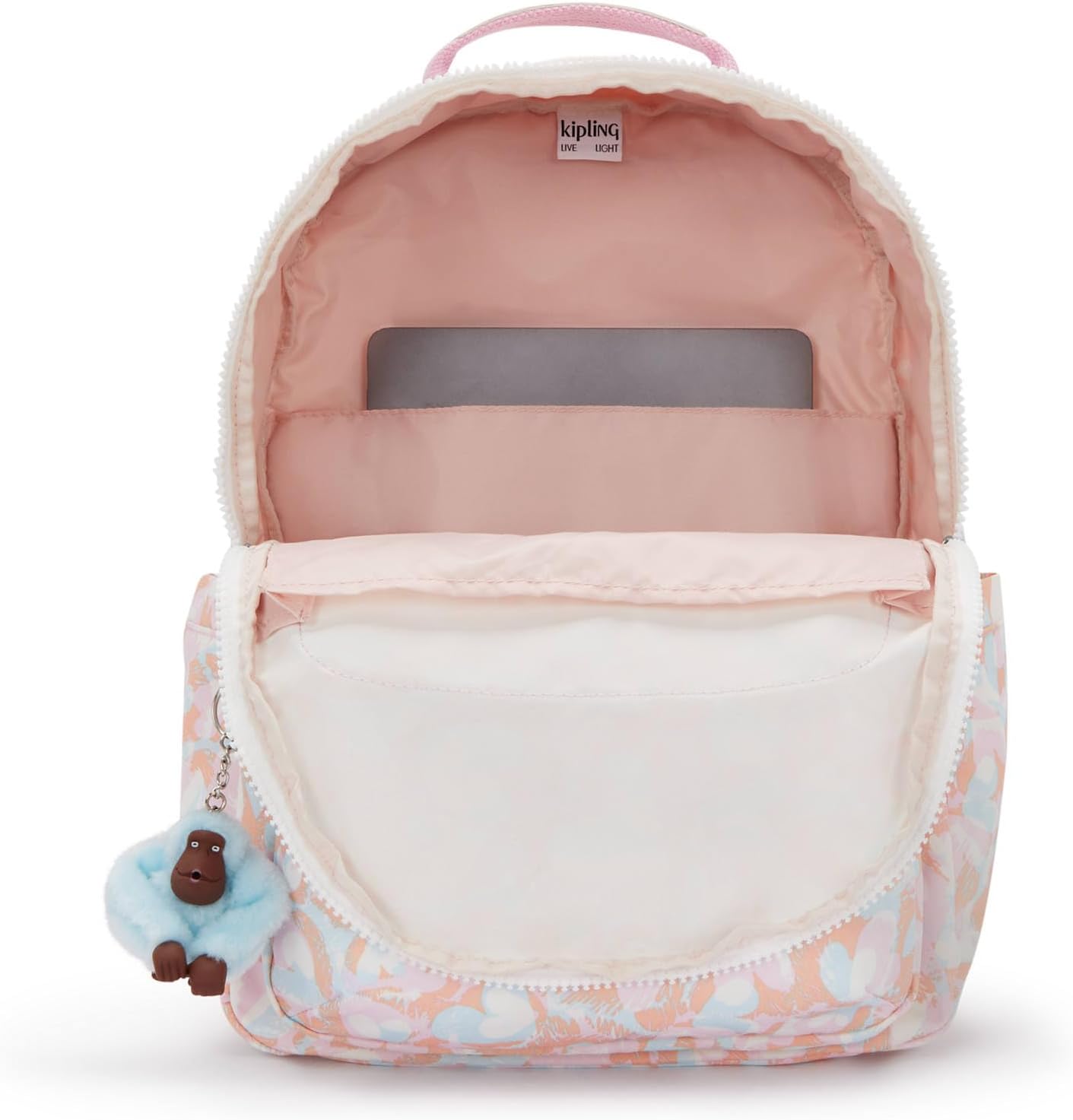 Kipling Women's Seoul 15' Laptop Backpack, Durable, Roomy with Padded Shoulder Straps, Built-In Protective Sleeve