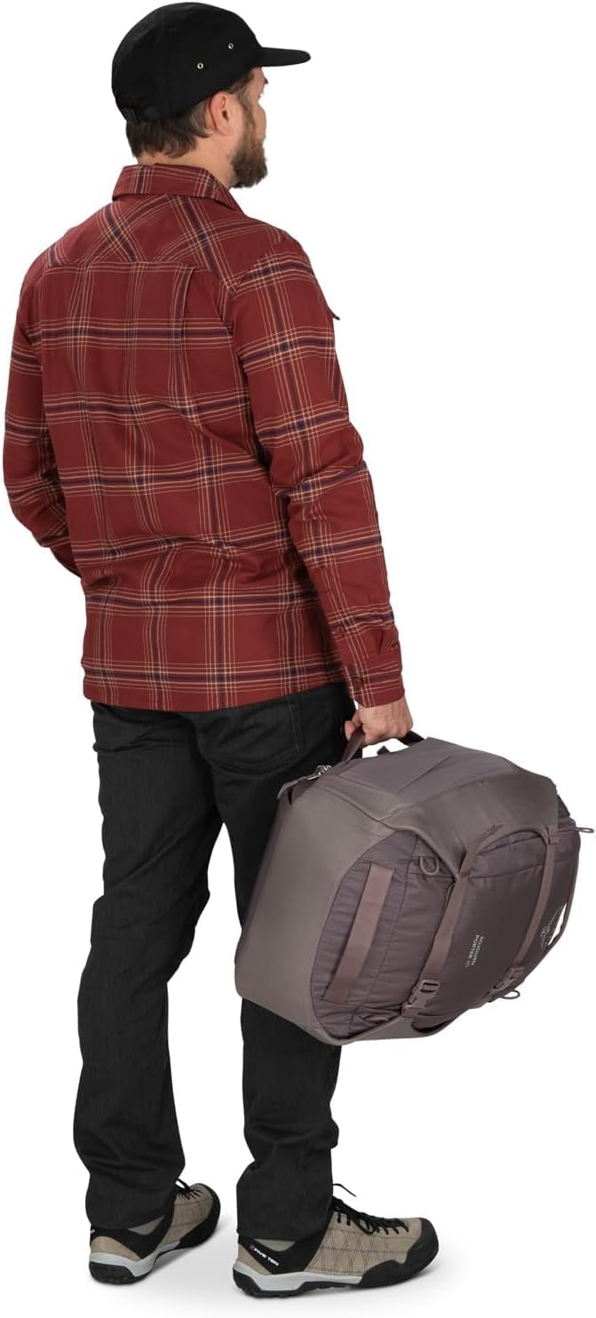 Osprey Sojourn Porter 30L Travel Backpack - Carry-On Compliant Luggage with StraightJacket Compression and Padded Laptop Sleeve - Durable Pack for International or Urban Travel, Brindle Brown