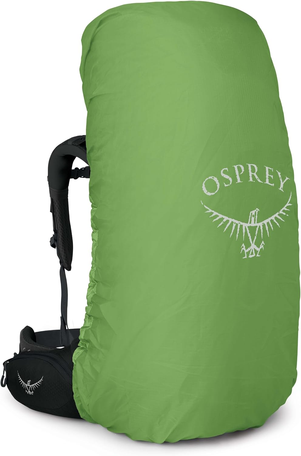 Osprey Aether 65L Men's Backpacking Backpack, Black, L/XL, Extended Fit