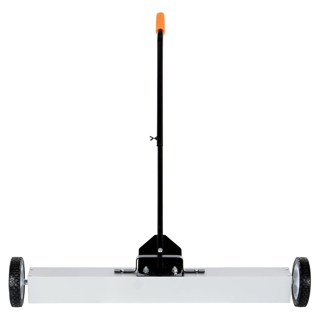Vestil MFSR-36 Aluminum Magnetic Sweeper Handle Release 32 in. x 39 in. x 31 in. 30 Lb. Capacity Silver