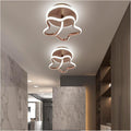 Gold Led Ceiling Lights Compatible with Living Room Bedroom - Hall Corridor Lamp Stars Loft Stairs Light Luminaria,Chandelier