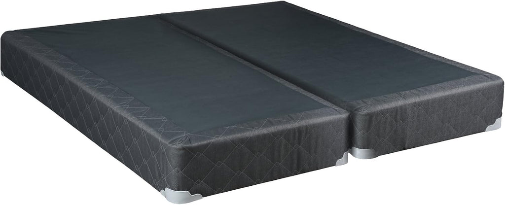 Split Low Profile Wood Traditional Box Spring/Foundation For Mattress Set,