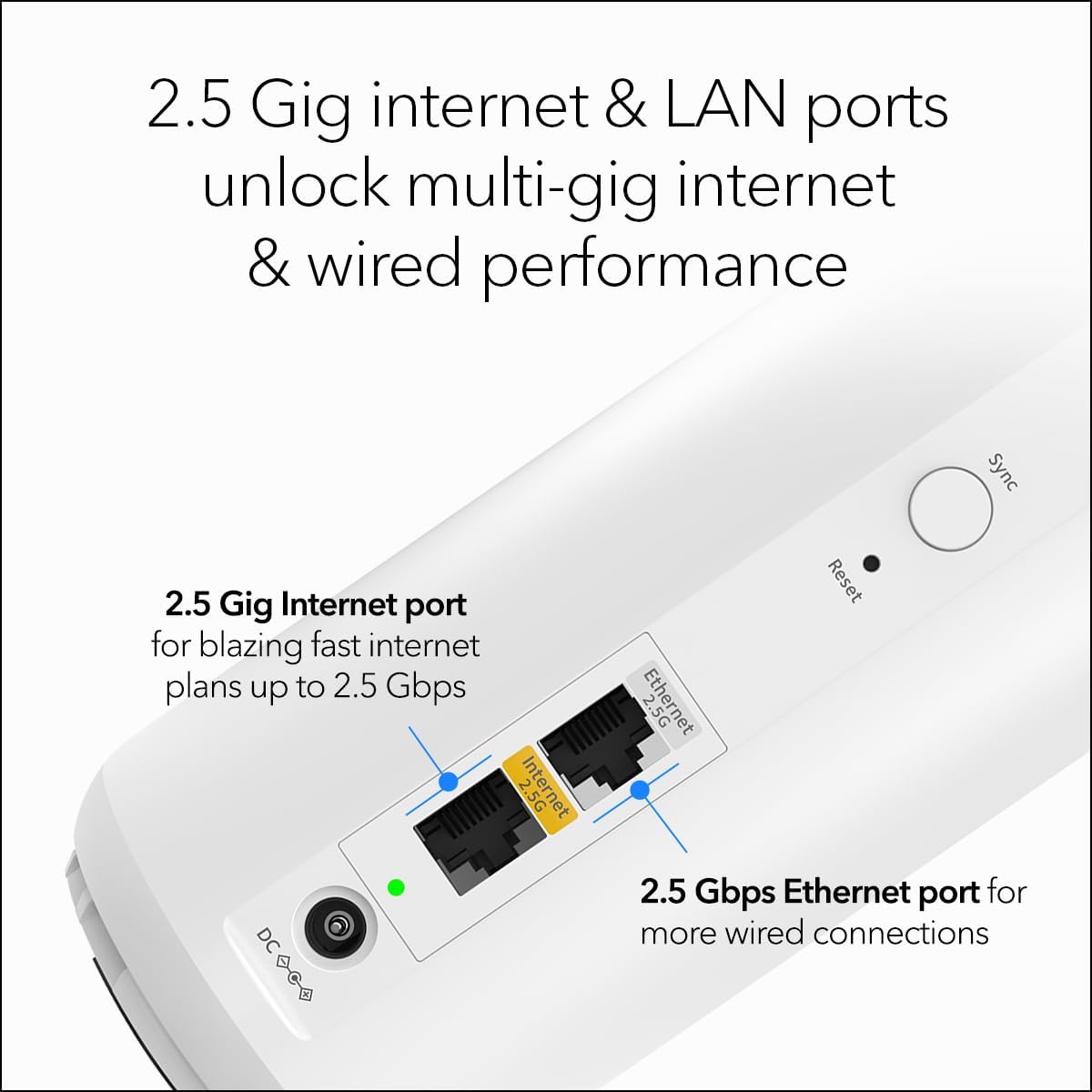 NETGEAR Orbi 360 Series Dual-Band WiFi 7 Mesh Network System for Home (RBE362) – Wireless Router (no Modem) + 1 Extender, 5 Gbps, Covers 4,000 sq.ft., 70 Devices, 2.5GB Internet Port, BE5000