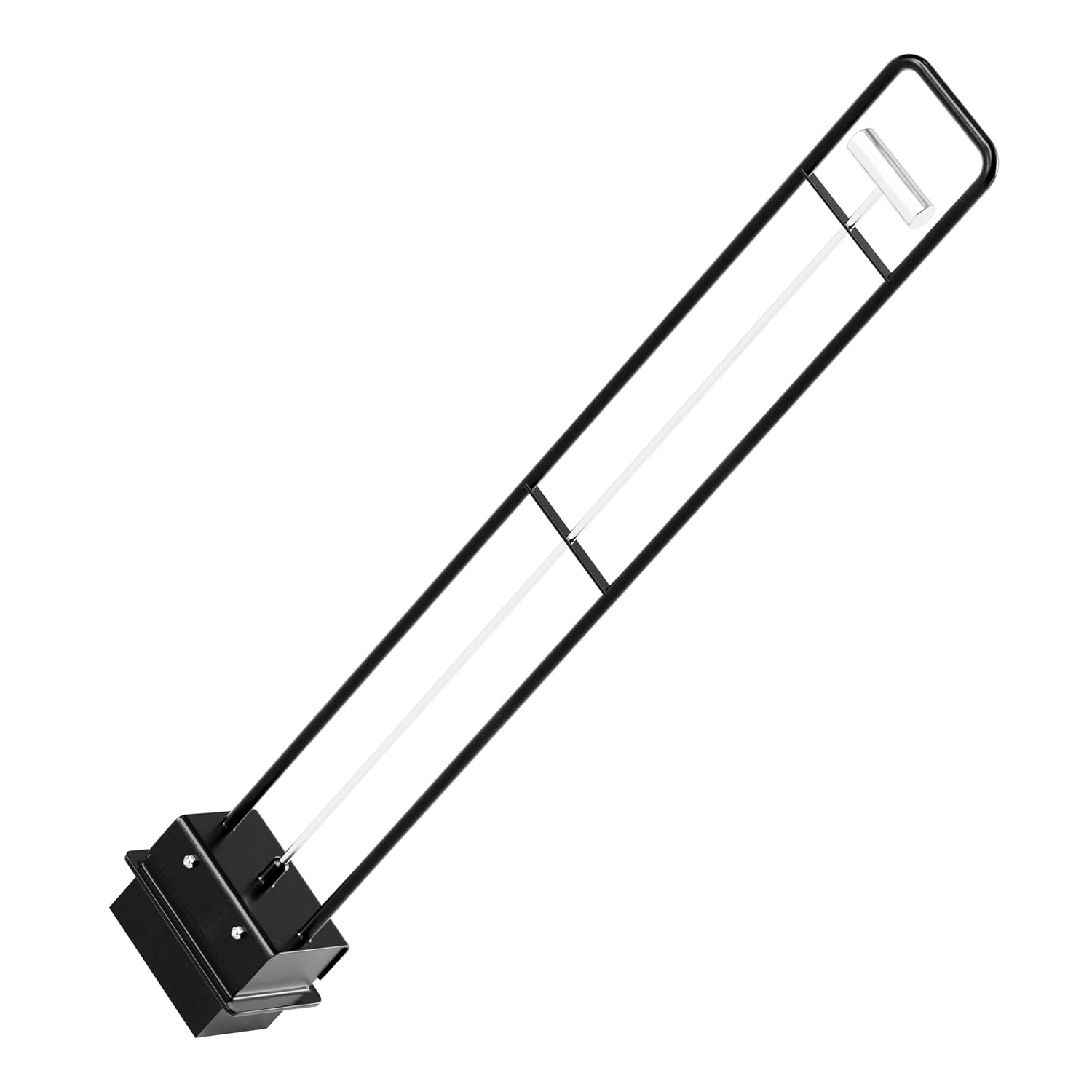 Master Magnetics Heavy-Duty Magnetic Bulk Parts Lifter with Release and Handle - Strong Magnet with 4 to 5 lb Hold - Picks Up Nails and Other Metal - 4.375' L x 3.125' W x 32.25' H