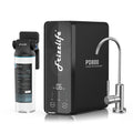 Frizzlife 800GPD Reverse Osmosis Water Filter, NSF/ASNI 58&53&42&372 Standard, Alkaline Mineral pH+ Tankless Reverse Osmosis System, 9-Stage Under Sink Filtration RO, 2:1 Pure to Drain, PD800-TAM4