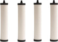 Franke FRC06 Undersink Water Filtration Filter for FRCNSTR, Chlorine Removal (Pack of 4)