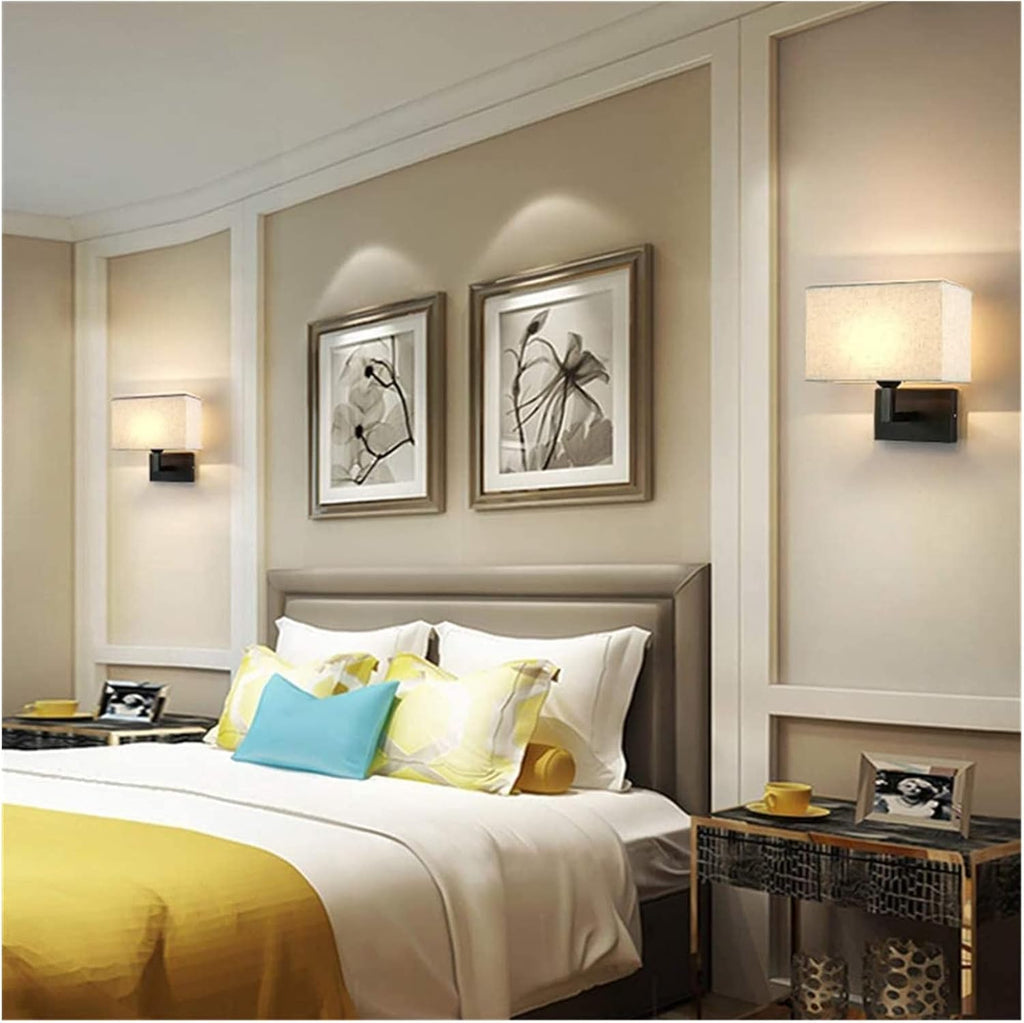 Wall Lamp LED Bedside Reading Light Flexible Neck Wall Lights Indoor E27 Book Light Metal Iron Wall Sconces for Kids Study Bed Bedroom Bedside Study Office Headboard Lights Fixture