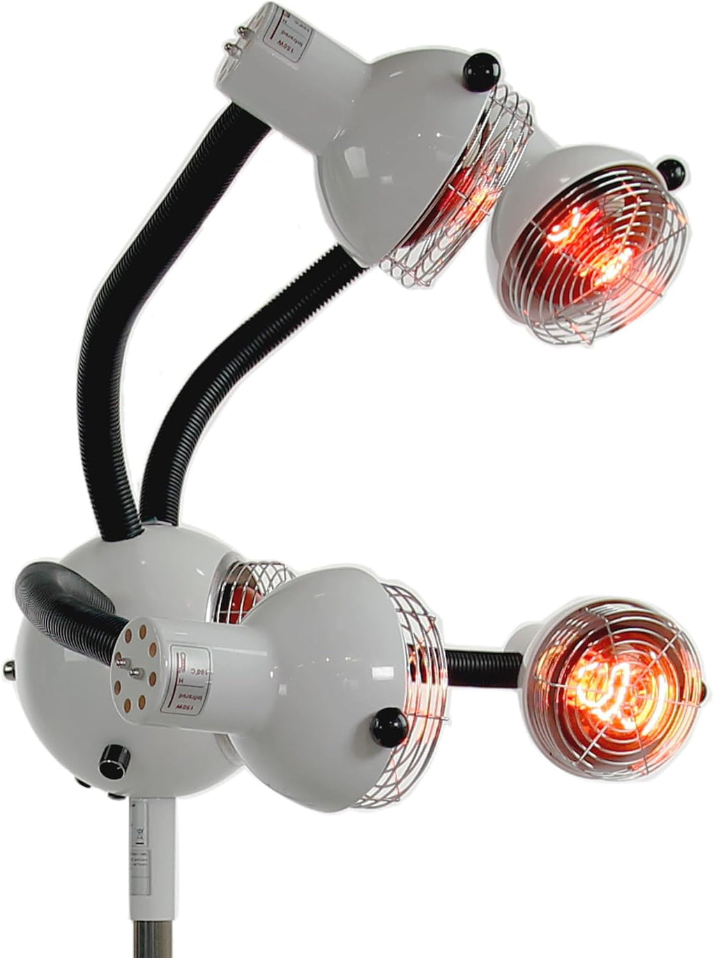 SKINACT 5 Head Infrared Heat Lamp with Flexible Arms, Infra red lamp, Infrared Light