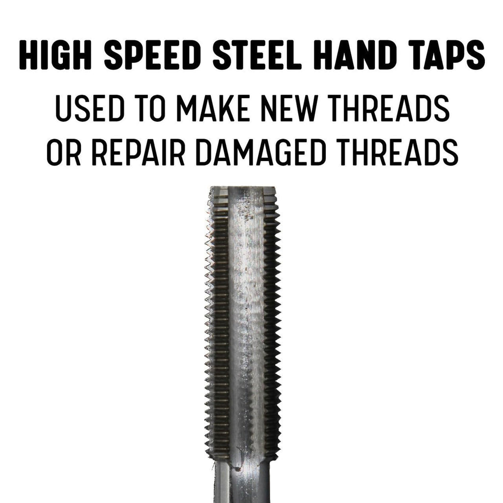 Drill America 1-1/2'-8 UNS Tap and Die Kit, HSS Plug Tap and Carbon Hex Die