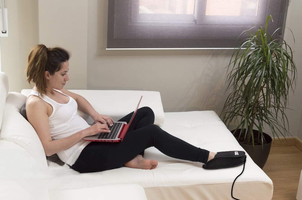 TUOB 660nm LED Red Light Therapy and 880nm Near Infrared Light Therapy Devices Slipper for Foot Nerve/Physical Pain Relief (One Pad)
