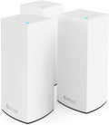 Linksys Atlas WiFi 6 Router Home WiFi Mesh System, Dual-Band, 6,000 Sq. ft Coverage, 802.11ax, 75+ Devices, Speeds up to (AX3000) 3.0Gbps - MX20MS3, 3-Pack