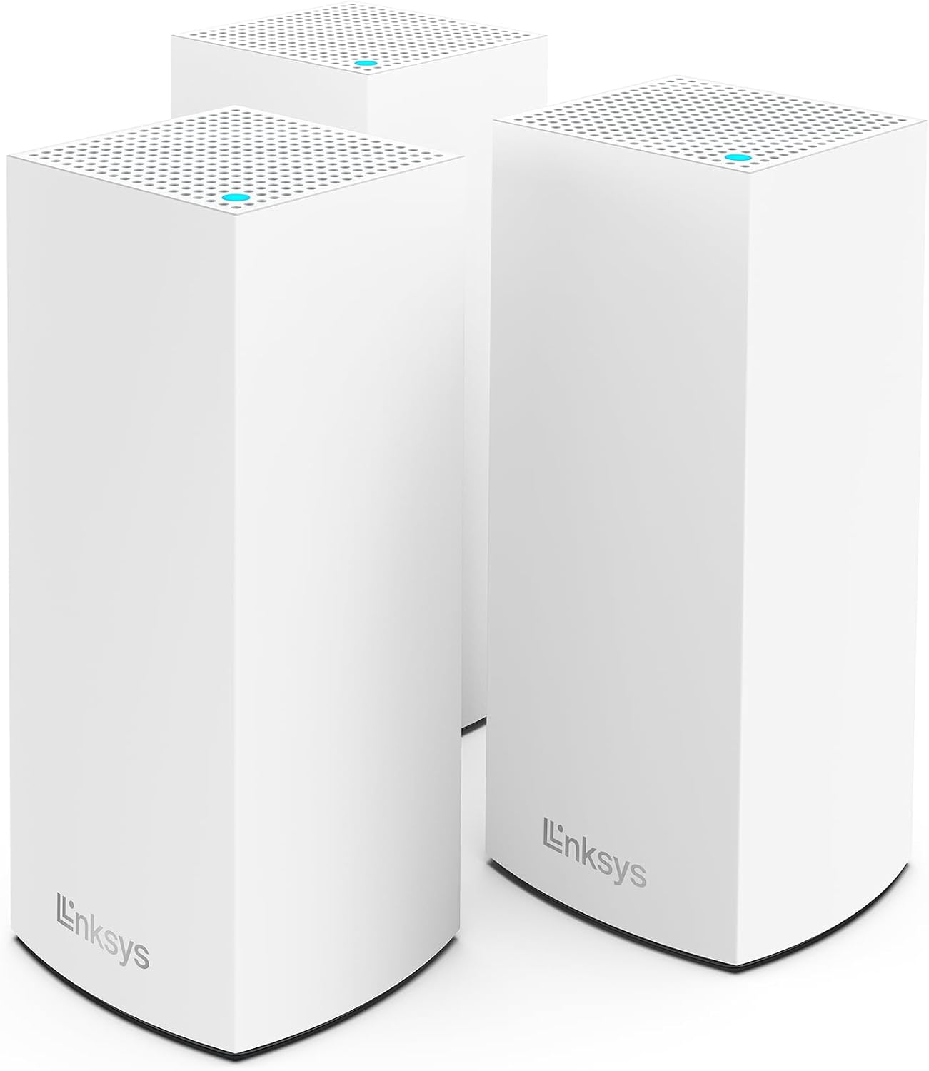 Linksys Atlas WiFi 6 Router Home WiFi Mesh System, Dual-Band, 6,000 Sq. ft Coverage, 802.11ax, 75+ Devices, Speeds up to (AX3000) 3.0Gbps - MX20MS3, 3-Pack