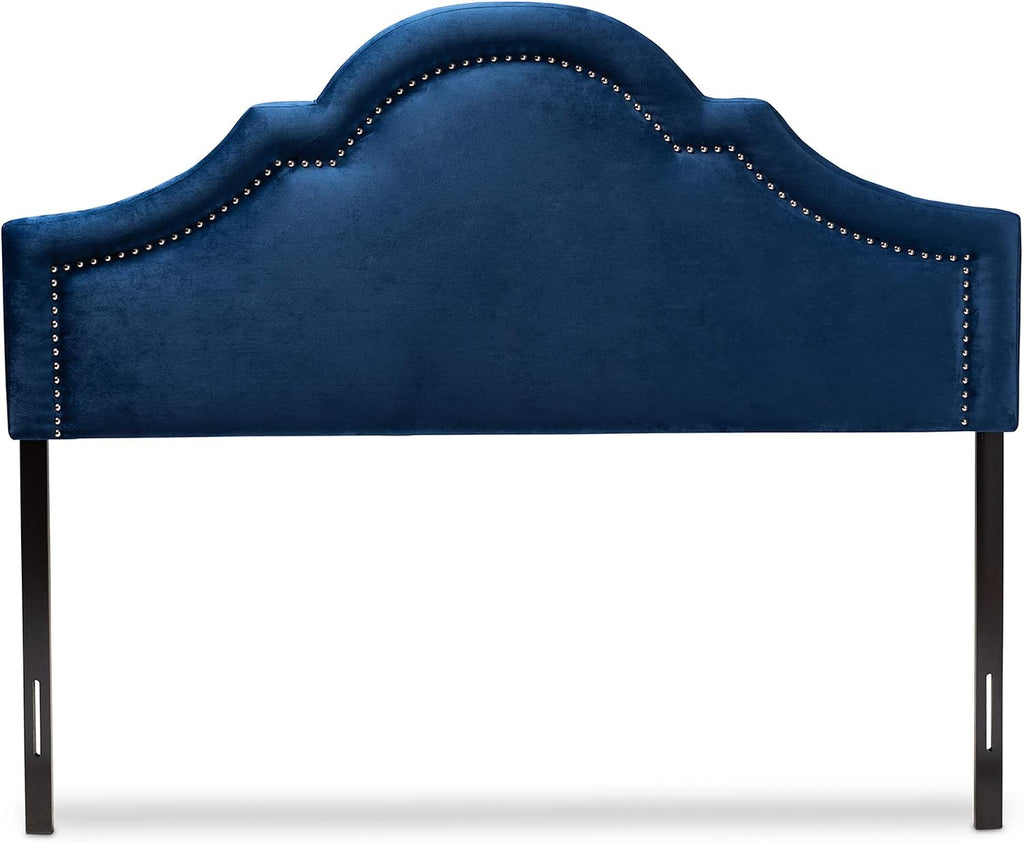 Baxton Studio Headboards, Full, Navy Blue