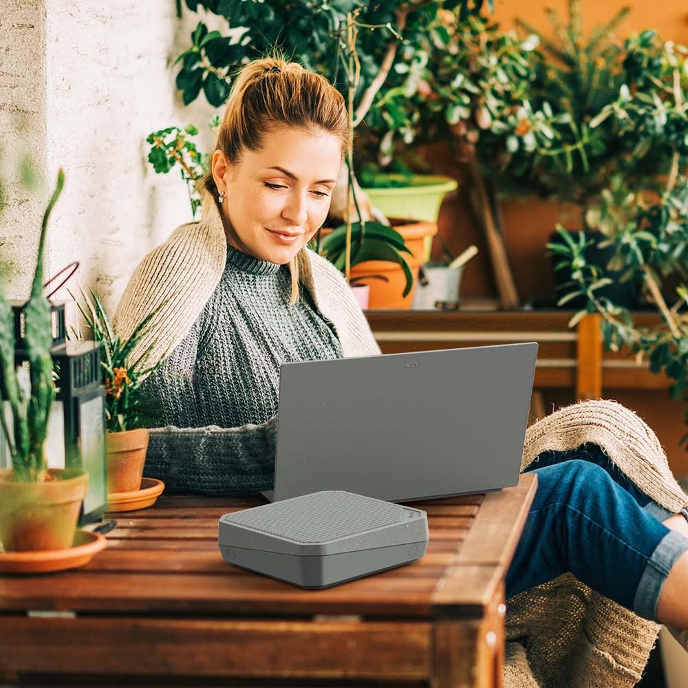 Acer Connect Vero W6m Wi-Fi 6E Mesh Router | Tri Band AXE7800 (2.4GHz/5GHz/6GHz) | Gigabit Speed (Up to 7.8Gbps) | Optimized Connectivity for PC or Console | 30% Post-Consumer Recycled