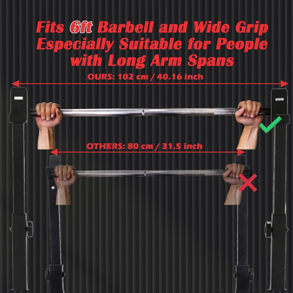 OPPSDECOR 3.0 Pro Weight Bench Set for Home Gym, ASTM-Certified 900 LBS Bench Press Set with Leg Extension, Preacher Curl Pad, Barbell Rack, J-Hooks and Safety Bar Catches for Full Body Workout