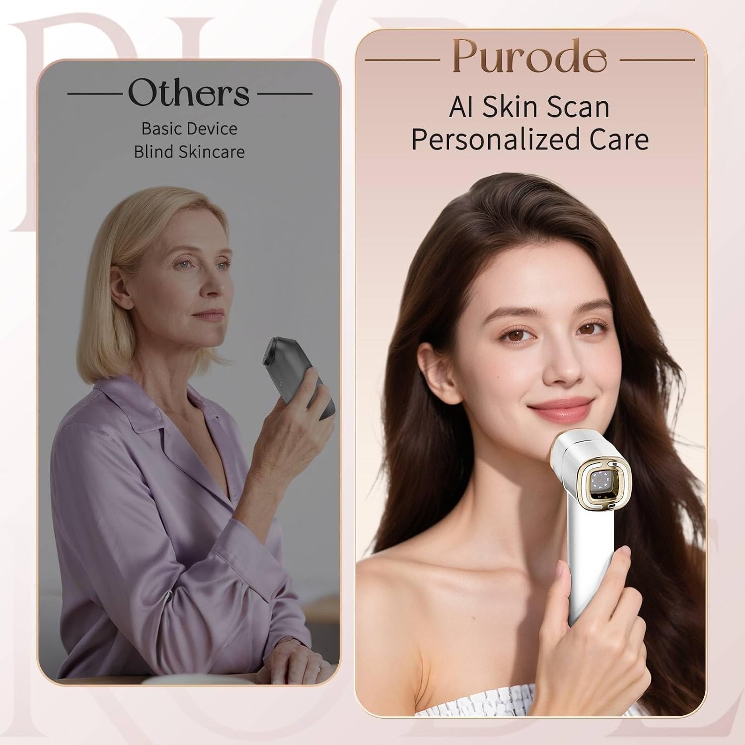 Microcurrent Facial Device with Red Light Therapy for Anti-Wrinkle, Firming, Lifting, Enhanced Absorption, AI-Powered Customized Facial Massager with HD Skin Analysis Camera