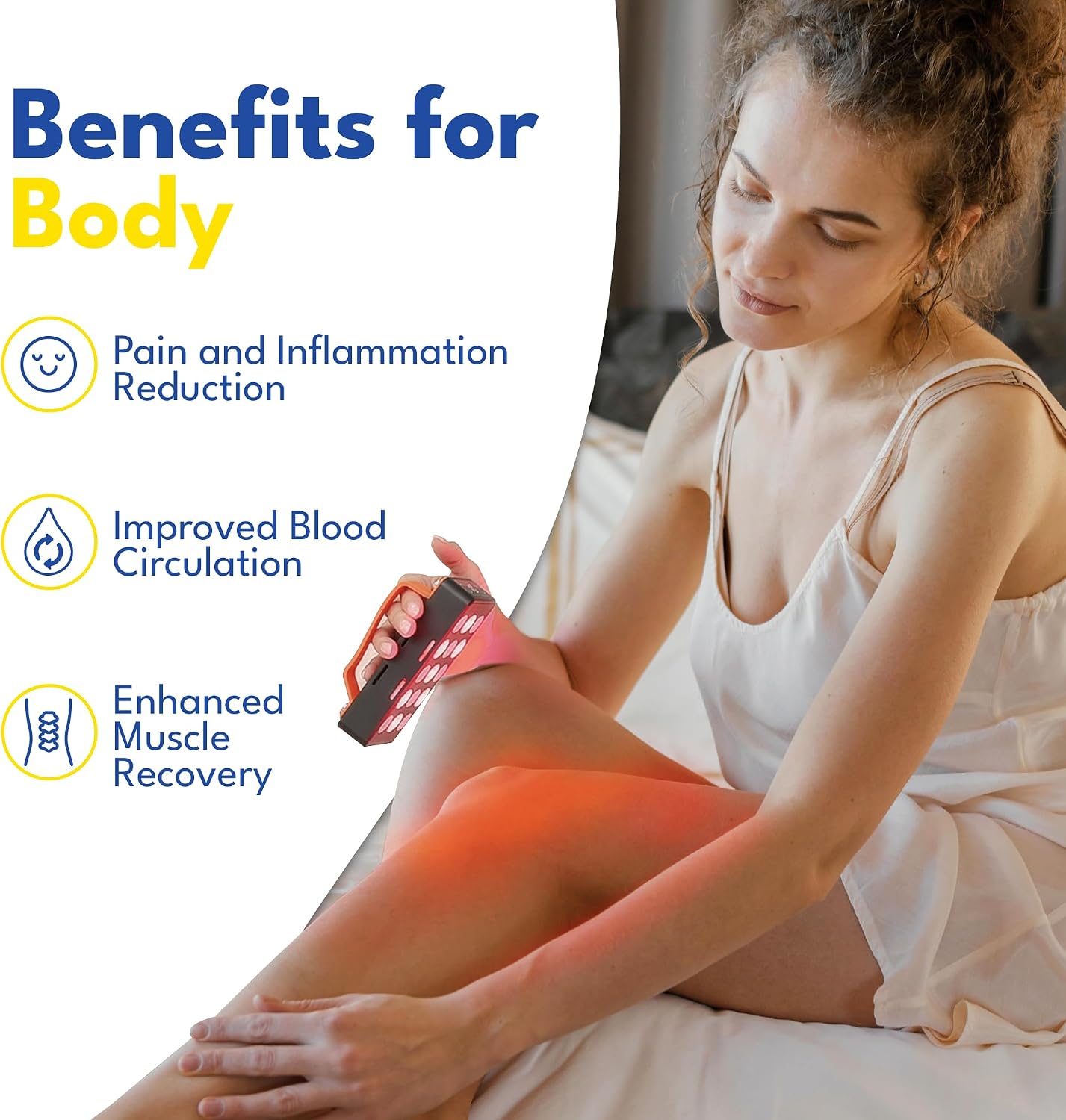 Red Light Therapy - 660nm 850nm Near Infrared Light Therapy Panel, Maximum Output Lamp 15 Dual Chip LED Device for Full Face Body Skin Health, Sleep, Muscle Recovery Sleep Wellness Handheld FX35