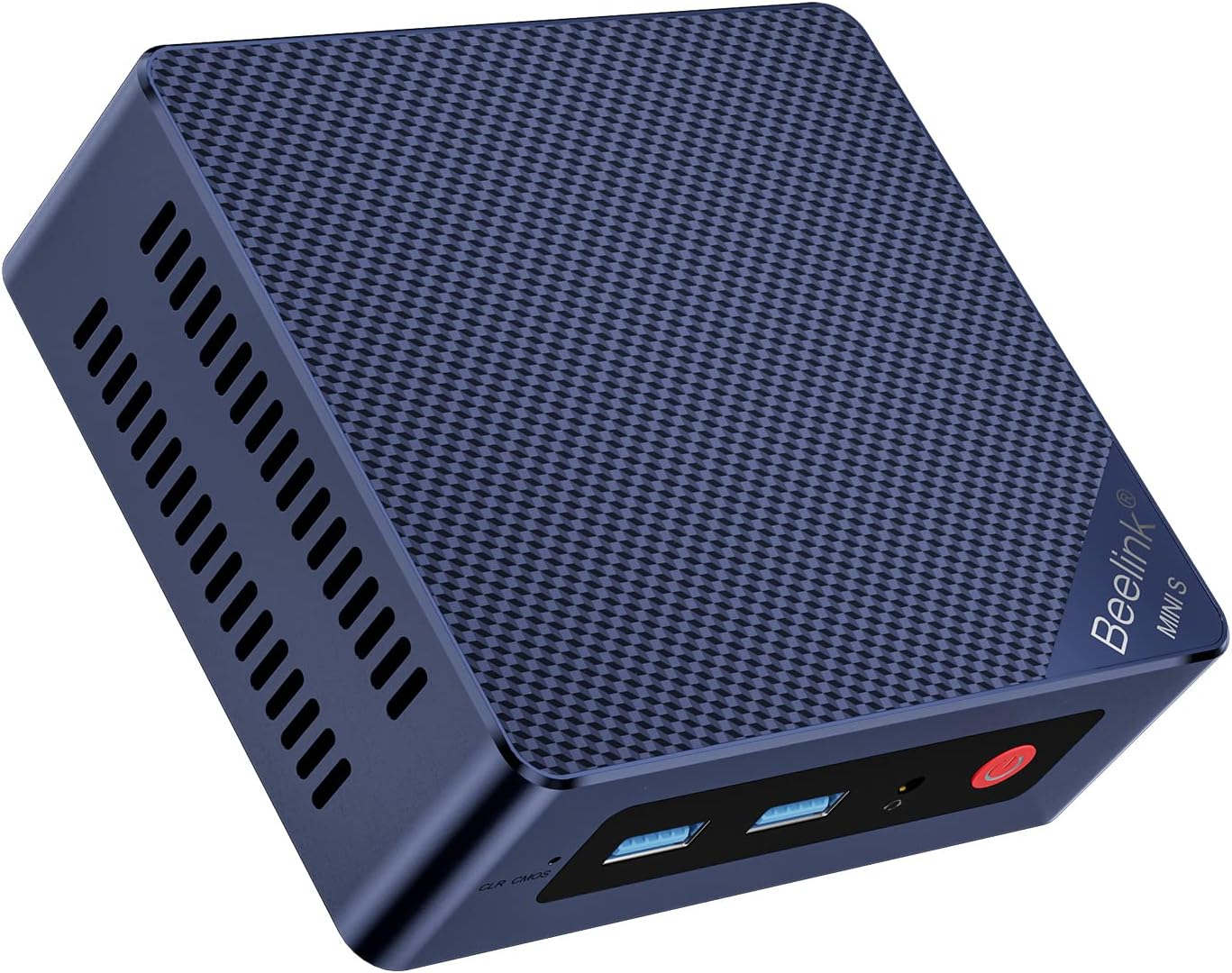 Beelink MINI S12 Mini PC with N95 Processor, 12G LPDDR5 480G SSD 4K UHD Mini Computer, WiFi5 /BT4.2/2.5G LAN, Desktop Computer Support Dual HDMI Ports, Business Mini Computer Support W11 Home