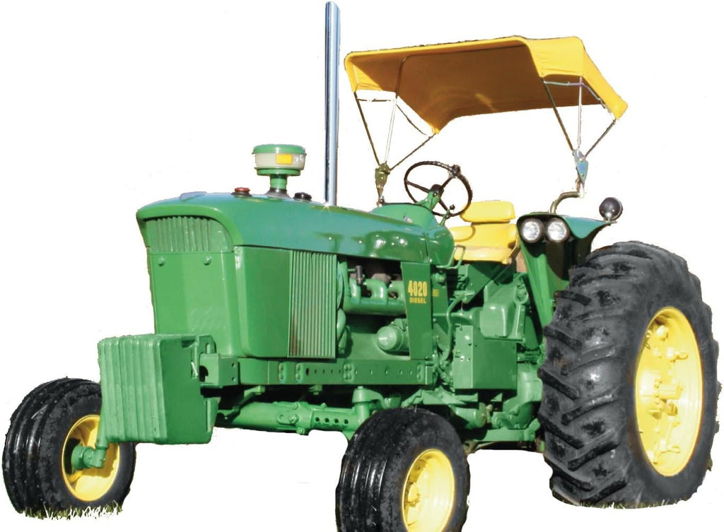 Femco Tractor SUN SHADE BUGGY STYLE YELLOW- 48'