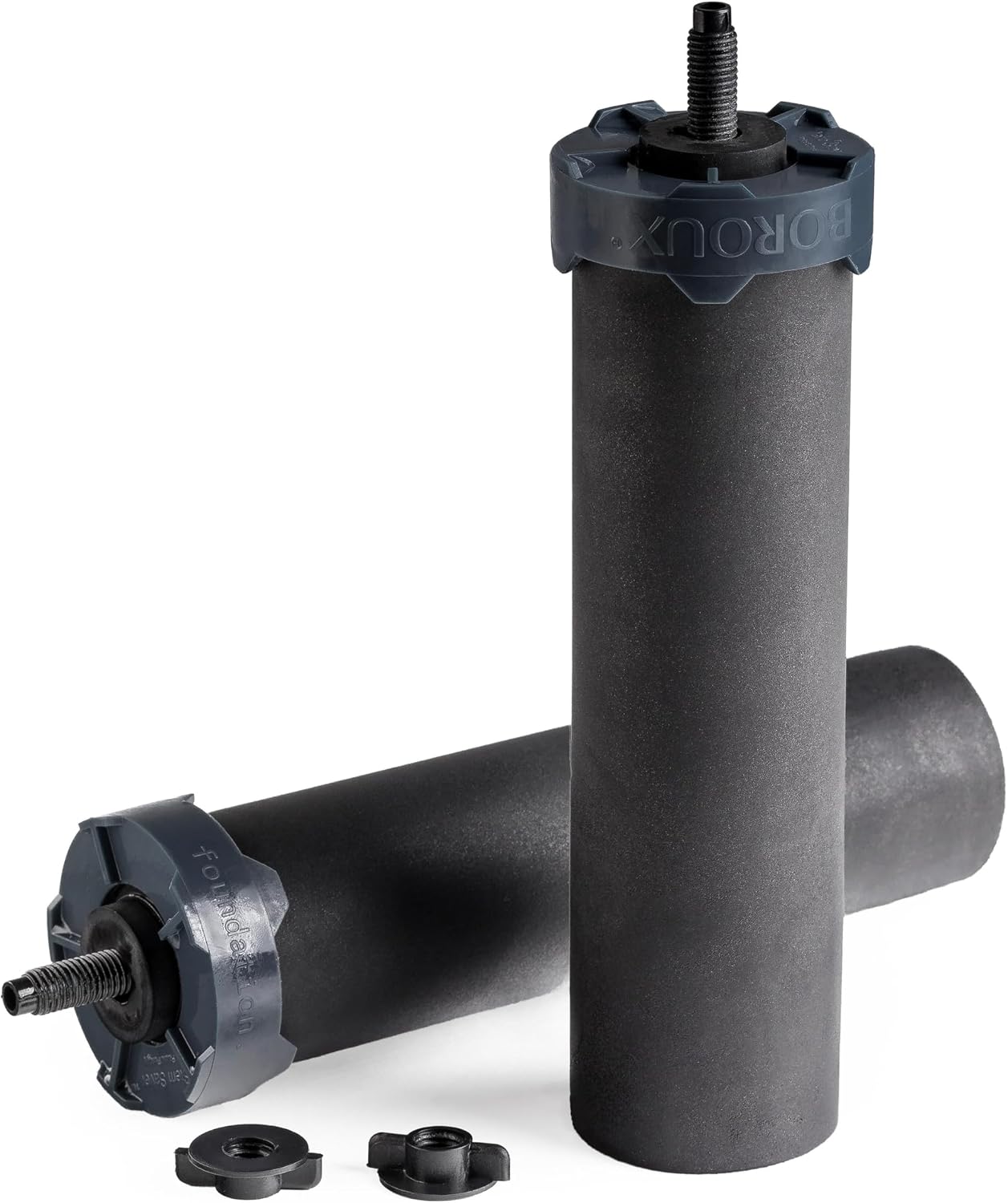 Boroux Foundation Black Replacement Water Filter - Replacement For Berkey BB9-2 and Gravity-Fed Water Filter Systems