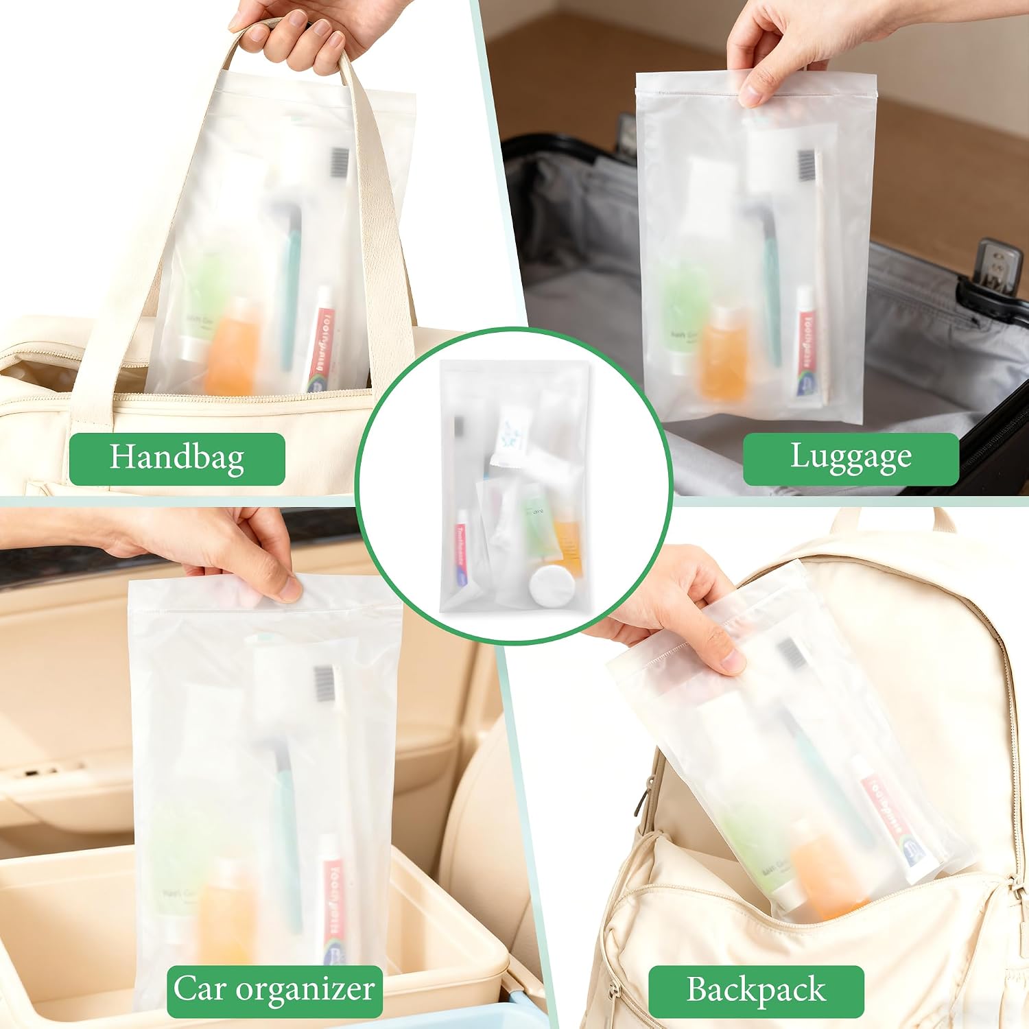 Hygiene Kit Bulk, Individually Packed, The Convenience Kit Bulk Is Fully Equipped And Clean And Hygienic, Convenience Kits Suitable For Hotel, Home, Camping, Travel (50 Sets)