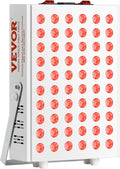 VEVOR Red Light Therapy for Body Face, 60 Dual-Chip LEDs, Red 660nm & Near Infrared 850nm Combo, High Power Red Light Therapy Panel for Recovery, Pain Relief, Wound Healing, Skin Health, 80W