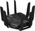 ASUS RT-BE96U BE19000 802.11BE Tri-Band Performance WiFi 7 Extendable Router with 6GHz Support, Dual 10G Port(Renewed)
